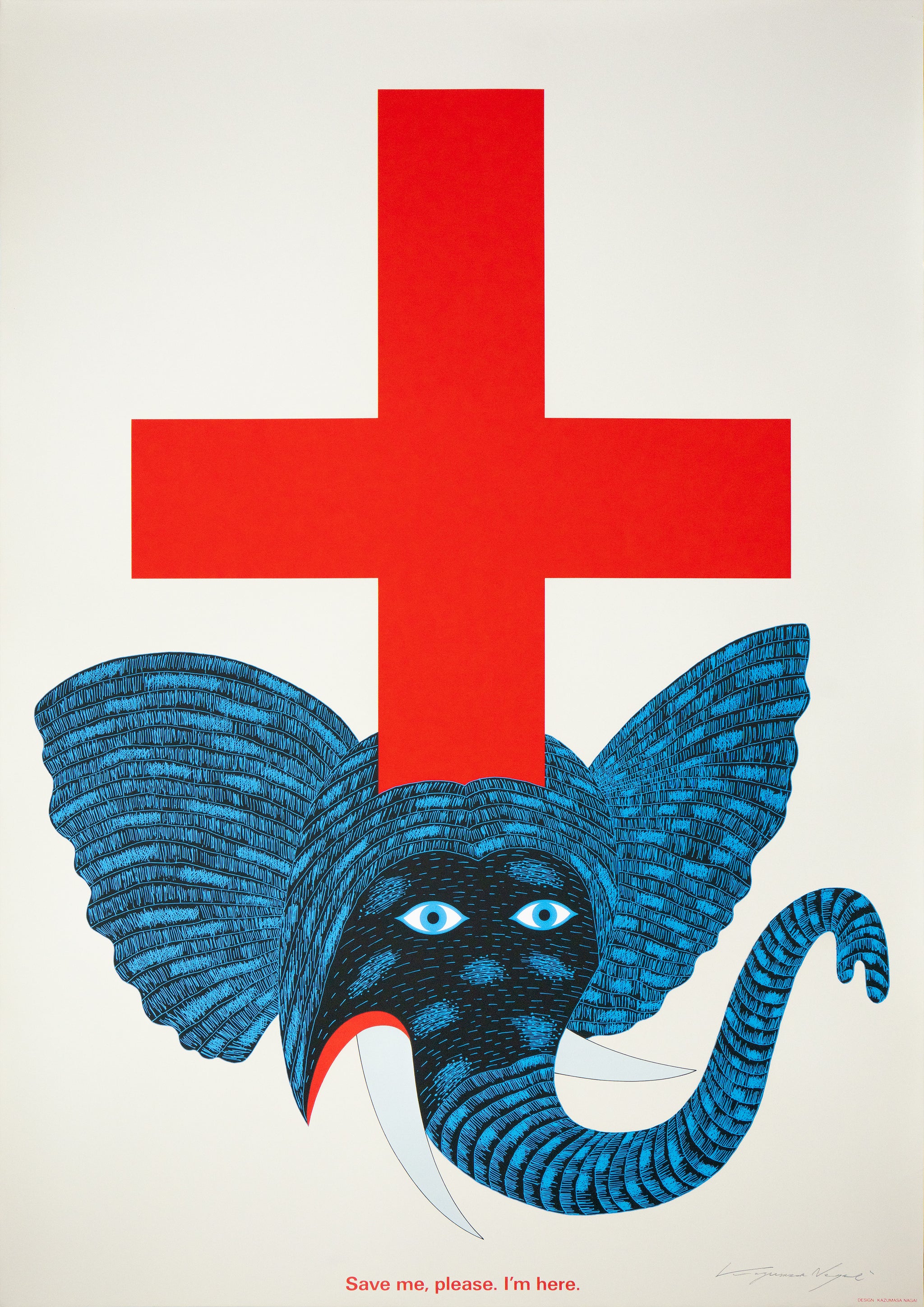 Save me, please. I'm here 1993_Elephant