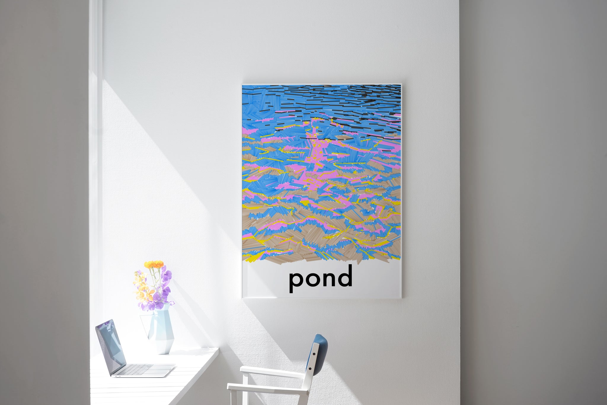 pond 「water surface」