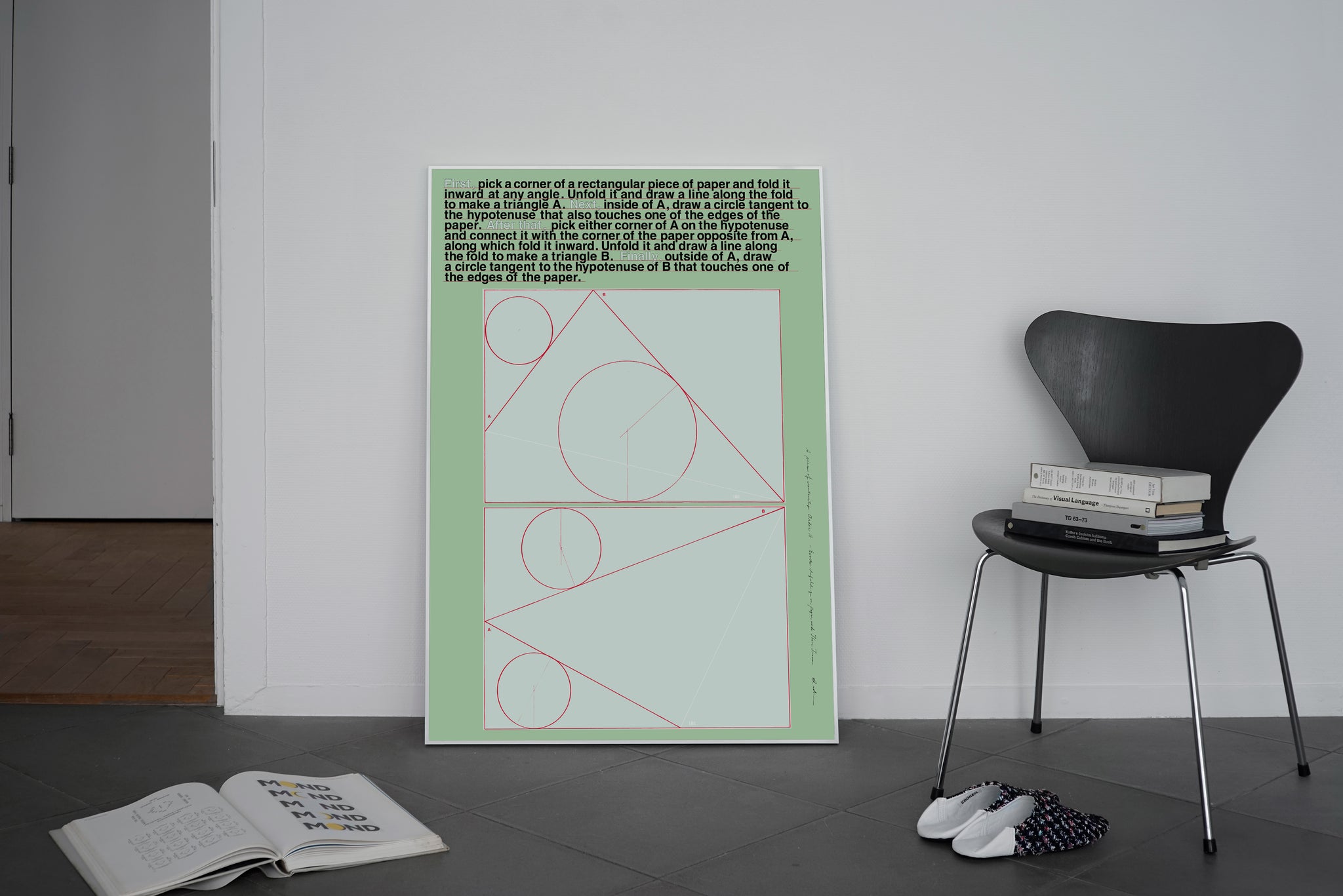 A Piece of Creativity: Order A- Events Unfolding on Paper and Their Traces