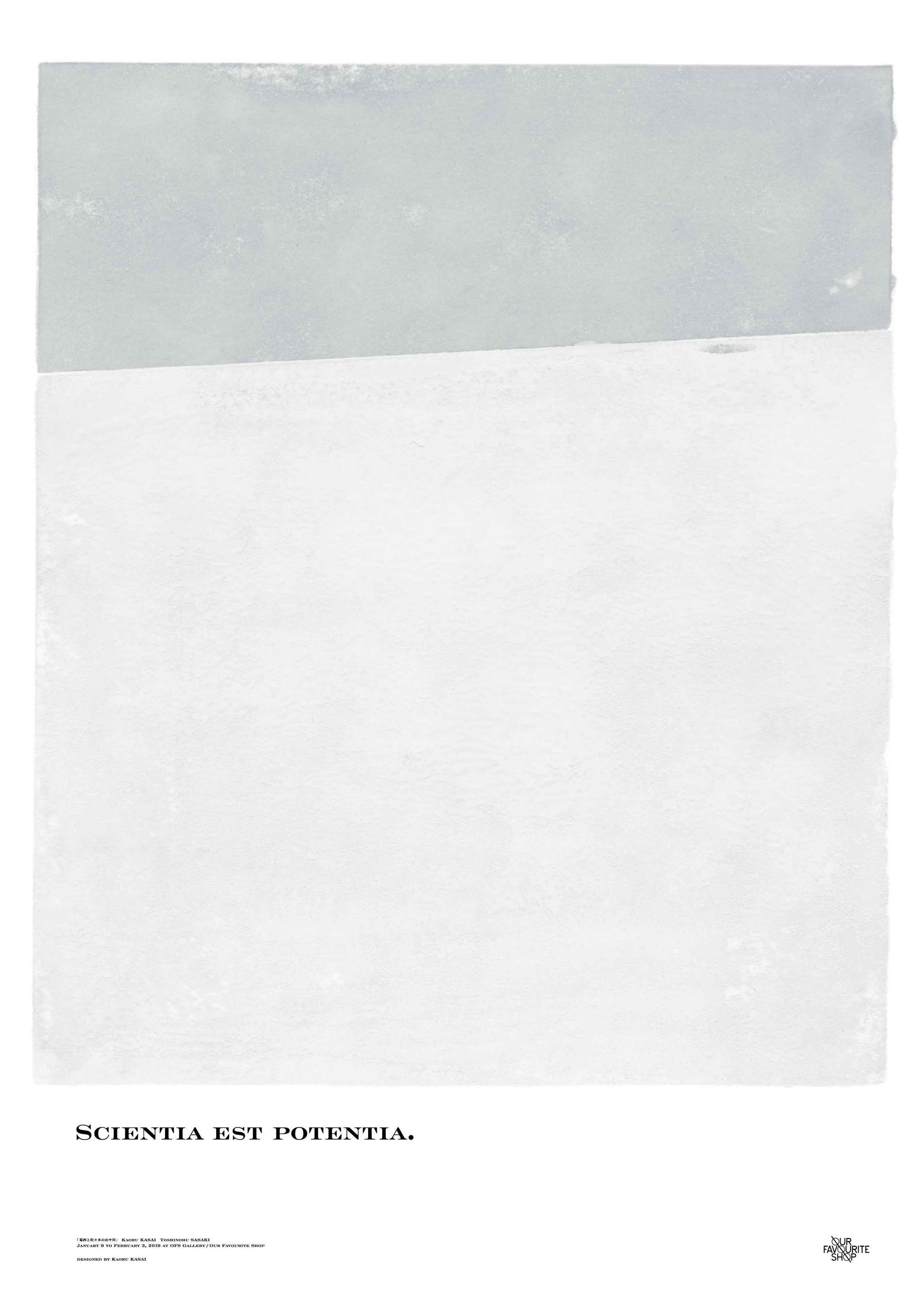 Scientia est potentia. / Snow