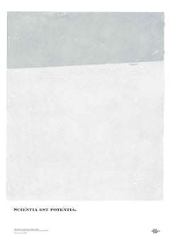 Scientia est potentia. / Snow